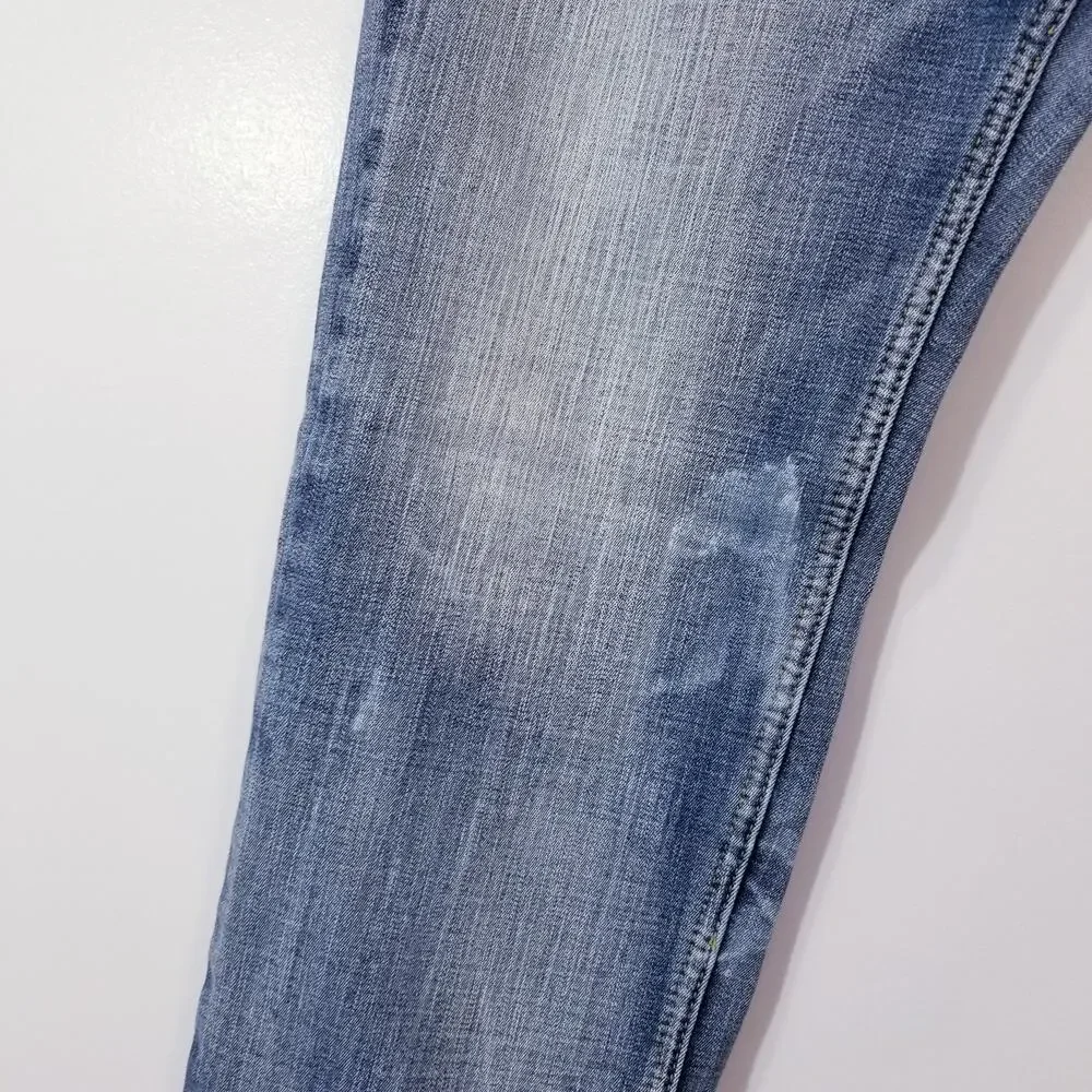 AEO American Eagle Jeans Men 30x30 FLEX 4 360 Light Wash Blue Denim